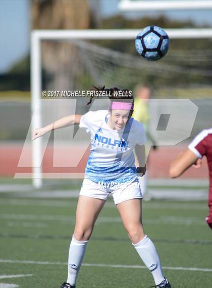 Thumbnail 1 in Nolan Catholic vs Mission Hills (SoCal Soccer Classic) photogallery.