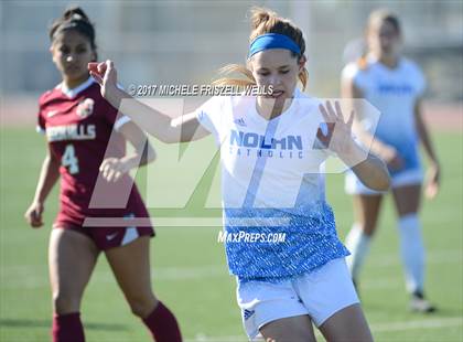 Thumbnail 2 in Nolan Catholic vs Mission Hills (SoCal Soccer Classic) photogallery.