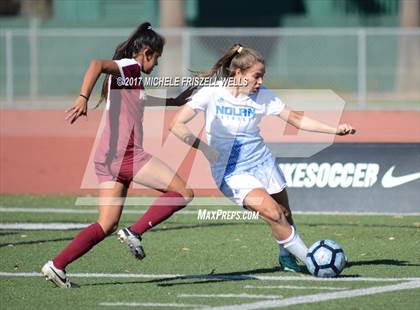 Thumbnail 1 in Nolan Catholic vs Mission Hills (SoCal Soccer Classic) photogallery.