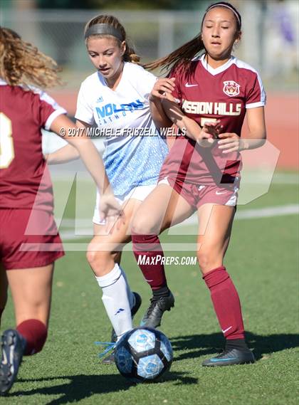 Thumbnail 3 in Nolan Catholic vs Mission Hills (SoCal Soccer Classic) photogallery.