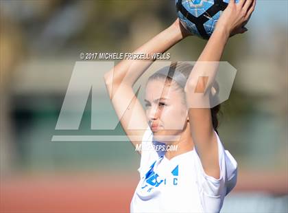 Thumbnail 1 in Nolan Catholic vs Mission Hills (SoCal Soccer Classic) photogallery.