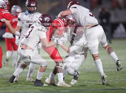 Thumbnail 2 in Morgan vs. Manti (UHSAA 3A Semifinal) photogallery.