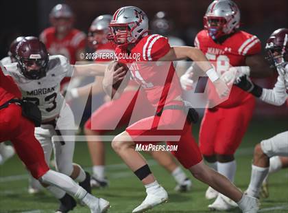 Thumbnail 1 in Morgan vs. Manti (UHSAA 3A Semifinal) photogallery.