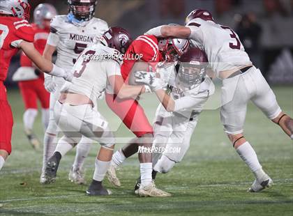 Thumbnail 1 in Morgan vs. Manti (UHSAA 3A Semifinal) photogallery.