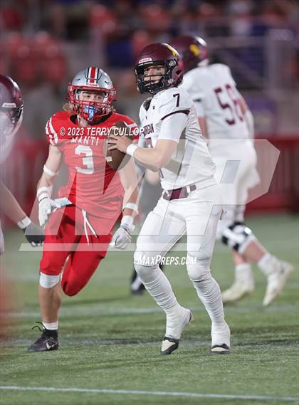 Thumbnail 2 in Morgan vs. Manti (UHSAA 3A Semifinal) photogallery.