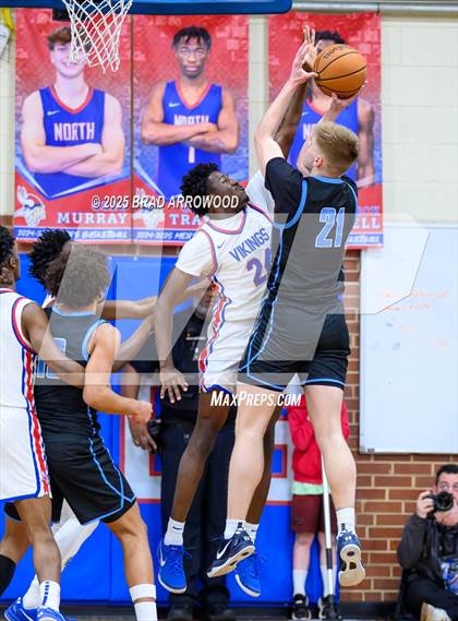 Thumbnail 1 in Watauga @ North Mecklenburg (NCHSAA 4A Round 4) photogallery.