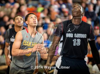 Thumbnail 3 in Oak Hill Academy vs Our Savior NY (Marshall County Hoopfest) photogallery.
