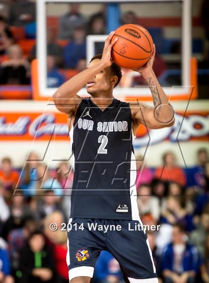 Thumbnail 3 in Oak Hill Academy vs Our Savior NY (Marshall County Hoopfest) photogallery.