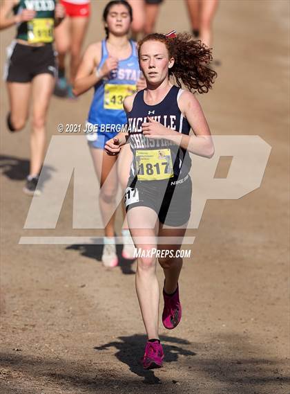 Thumbnail 3 in CIF State Cross Country Championships (Girls D5 Race) photogallery.