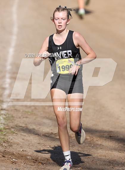 Thumbnail 2 in CIF State Cross Country Championships (Girls D5 Race) photogallery.