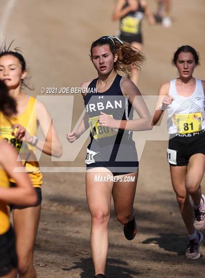 Thumbnail 3 in CIF State Cross Country Championships (Girls D5 Race) photogallery.