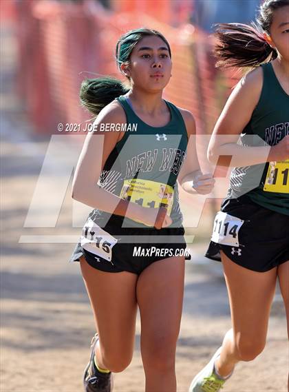 Thumbnail 3 in CIF State Cross Country Championships (Girls D5 Race) photogallery.