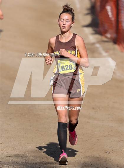 Thumbnail 2 in CIF State Cross Country Championships (Girls D5 Race) photogallery.