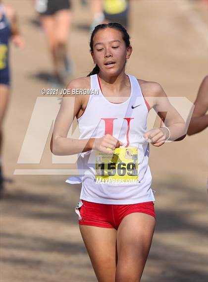 Thumbnail 2 in CIF State Cross Country Championships (Girls D5 Race) photogallery.