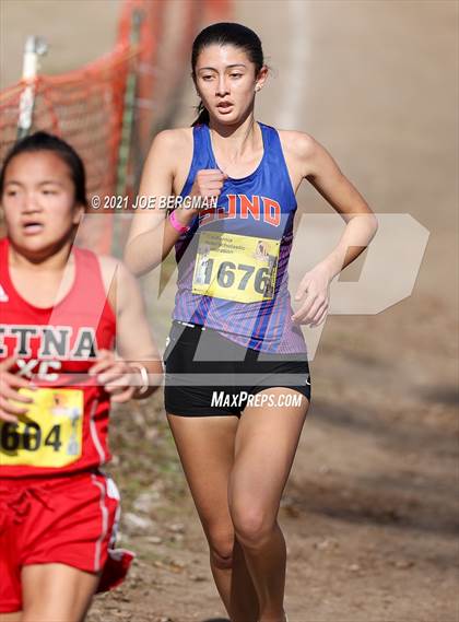 Thumbnail 1 in CIF State Cross Country Championships (Girls D5 Race) photogallery.