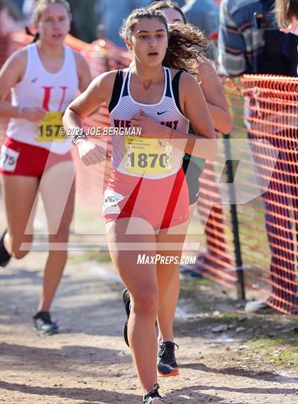 Thumbnail 1 in CIF State Cross Country Championships (Girls D5 Race) photogallery.