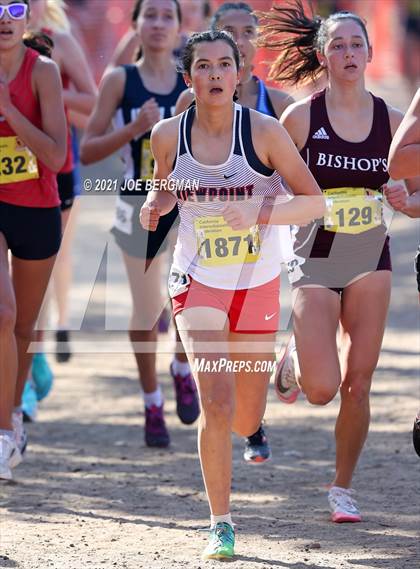 Thumbnail 3 in CIF State Cross Country Championships (Girls D5 Race) photogallery.