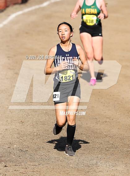 Thumbnail 1 in CIF State Cross Country Championships (Girls D5 Race) photogallery.