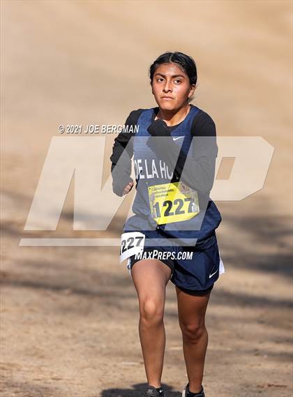 Thumbnail 3 in CIF State Cross Country Championships (Girls D5 Race) photogallery.