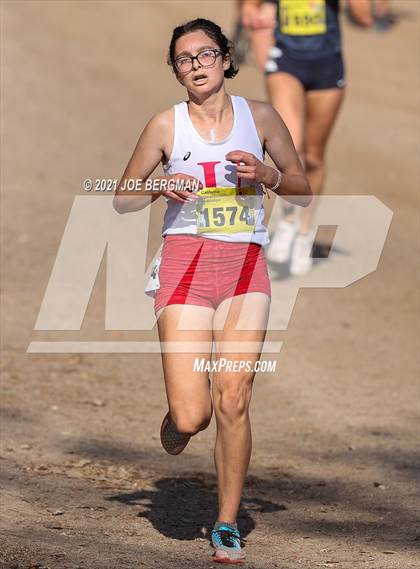 Thumbnail 1 in CIF State Cross Country Championships (Girls D5 Race) photogallery.
