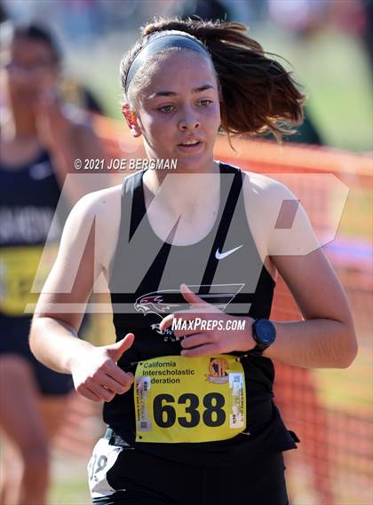 Thumbnail 3 in CIF State Cross Country Championships (Girls D5 Race) photogallery.