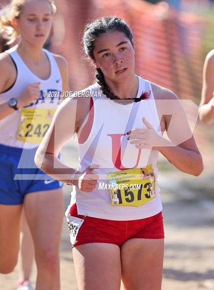 Thumbnail 3 in CIF State Cross Country Championships (Girls D5 Race) photogallery.
