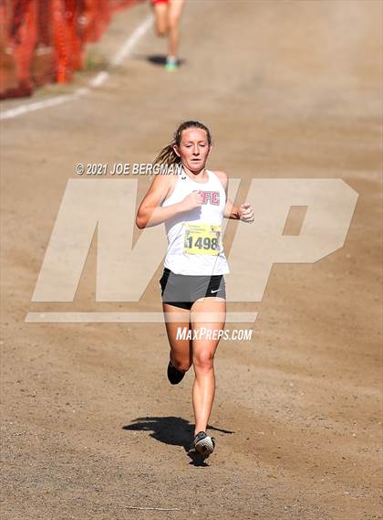 Thumbnail 2 in CIF State Cross Country Championships (Girls D5 Race) photogallery.
