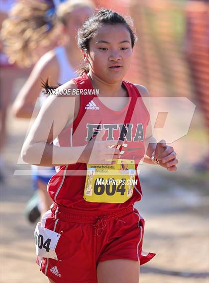 Thumbnail 3 in CIF State Cross Country Championships (Girls D5 Race) photogallery.