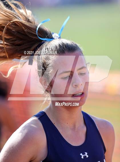 Thumbnail 3 in CIF State Cross Country Championships (Girls D5 Race) photogallery.