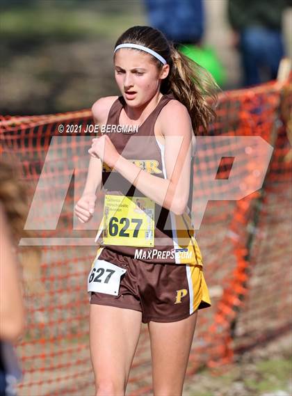 Thumbnail 1 in CIF State Cross Country Championships (Girls D5 Race) photogallery.