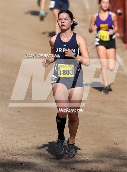 Thumbnail 1 in CIF State Cross Country Championships (Girls D5 Race) photogallery.