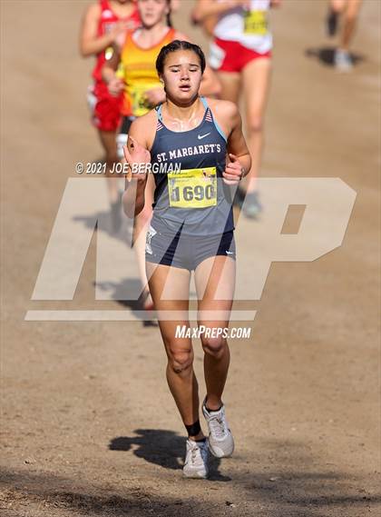 Thumbnail 2 in CIF State Cross Country Championships (Girls D5 Race) photogallery.