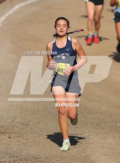 Thumbnail 3 in CIF State Cross Country Championships (Girls D5 Race) photogallery.