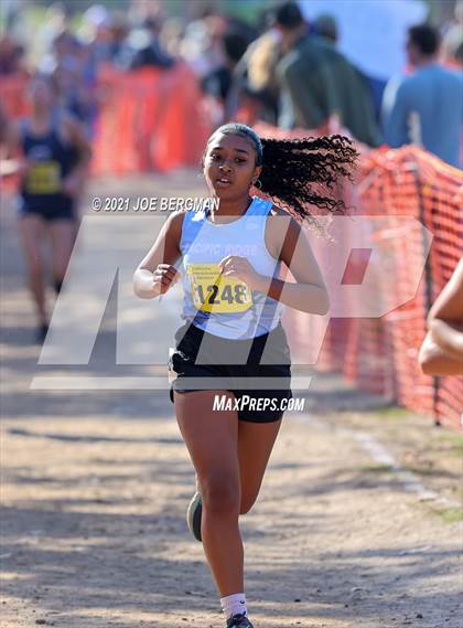 Thumbnail 3 in CIF State Cross Country Championships (Girls D5 Race) photogallery.