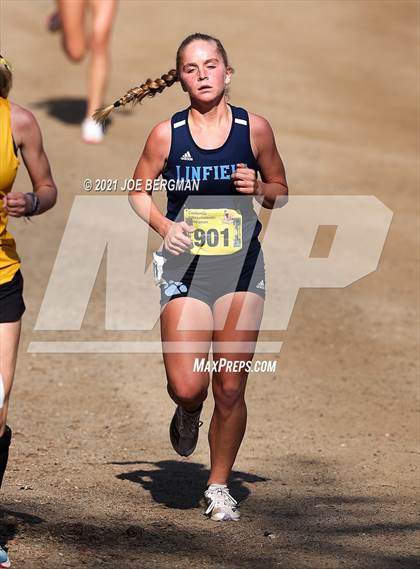 Thumbnail 1 in CIF State Cross Country Championships (Girls D5 Race) photogallery.