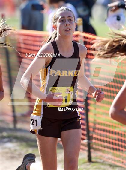 Thumbnail 3 in CIF State Cross Country Championships (Girls D5 Race) photogallery.