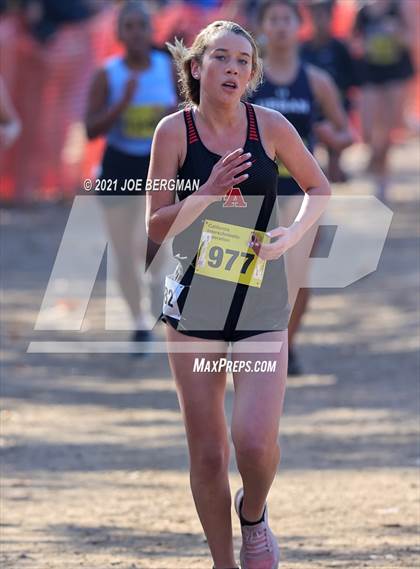 Thumbnail 3 in CIF State Cross Country Championships (Girls D5 Race) photogallery.