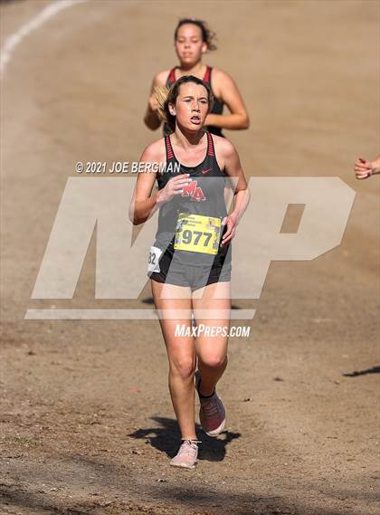 Thumbnail 3 in CIF State Cross Country Championships (Girls D5 Race) photogallery.