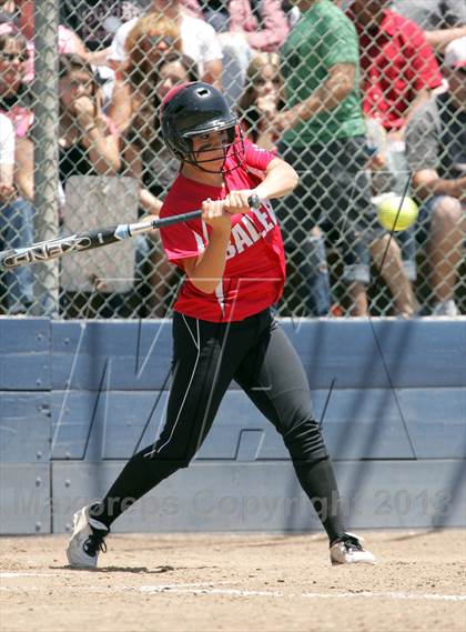 Thumbnail 2 in Leland vs San Benito (CIF CCS D1 Final) photogallery.