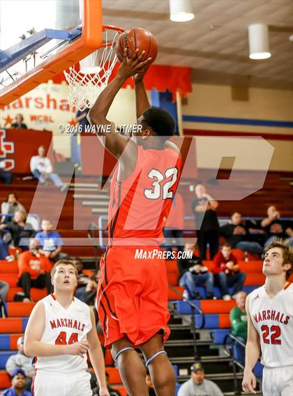 Thumbnail 2 in Hopkinsville vs Marshall County (Marshall County Hoopfest) photogallery.