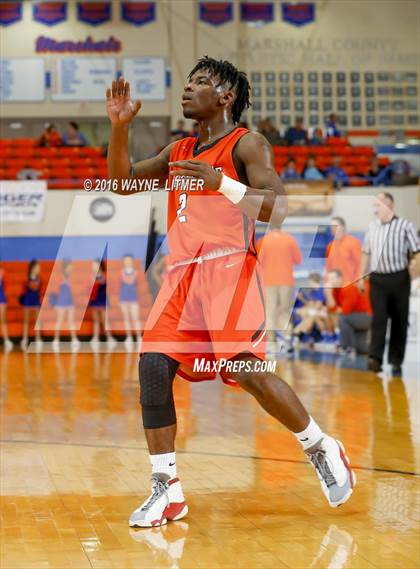 Thumbnail 2 in Hopkinsville vs Marshall County (Marshall County Hoopfest) photogallery.