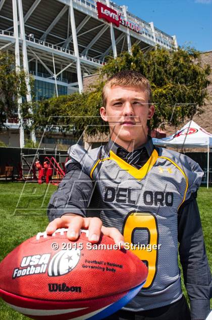 Thumbnail 1 in Del Oro (USA Football/MaxPreps Media Day Event) photogallery.