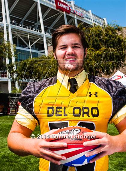 Thumbnail 3 in Del Oro (USA Football/MaxPreps Media Day Event) photogallery.