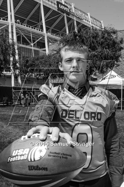 Thumbnail 3 in Del Oro (USA Football/MaxPreps Media Day Event) photogallery.