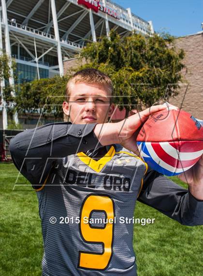 Thumbnail 2 in Del Oro (USA Football/MaxPreps Media Day Event) photogallery.