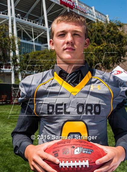Thumbnail 3 in Del Oro (USA Football/MaxPreps Media Day Event) photogallery.