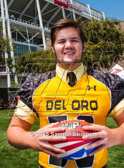 Thumbnail 2 in Del Oro (USA Football/MaxPreps Media Day Event) photogallery.