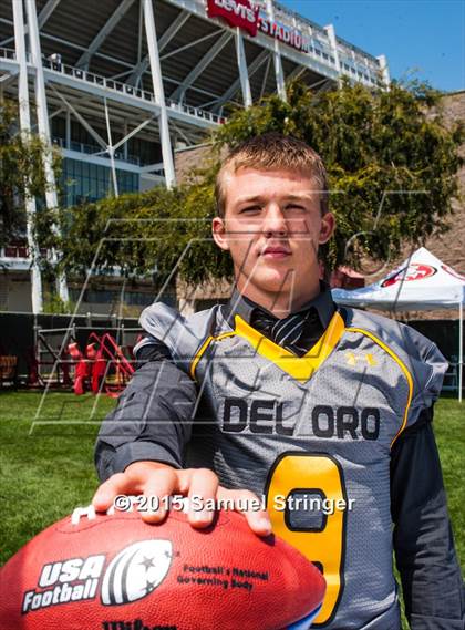 Thumbnail 2 in Del Oro (USA Football/MaxPreps Media Day Event) photogallery.