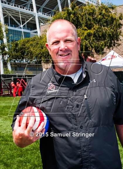 Thumbnail 1 in Del Oro (USA Football/MaxPreps Media Day Event) photogallery.