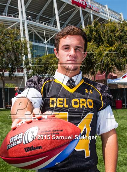 Thumbnail 2 in Del Oro (USA Football/MaxPreps Media Day Event) photogallery.